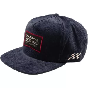TROY LEE DESIGNS Unstructured Snapback Winners Circle SAPKA- Corduroy Indigo