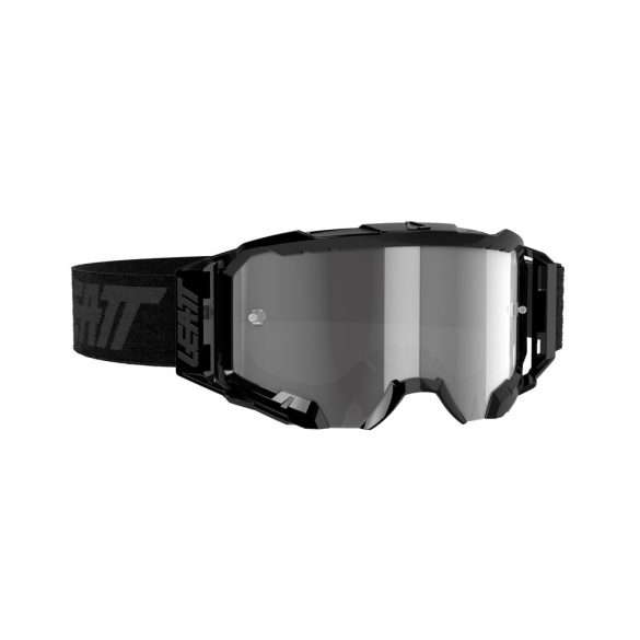 Leatt MX Velocity 5.5  2023 szemüveg, fekete, szürke tükör lencse