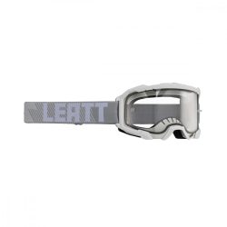   Leatt MX  Velocity 4.5  2023 szemüveg, fehér-szürke, víztiszta lencse