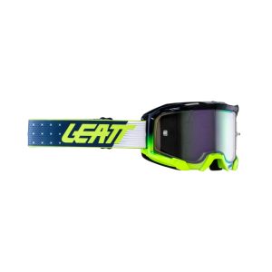 Leatt MX  Velocity 4.5 IRIZ BLUE PURPLE 78% - brown tükrös lencsével