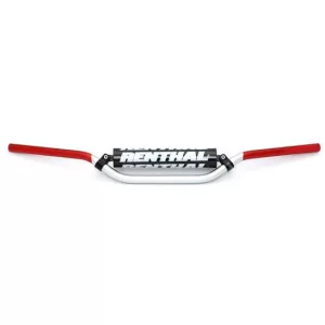 Renthal MX kormány (22mm), ezüst/piros, RC High, ezüst/piros szivaccsal