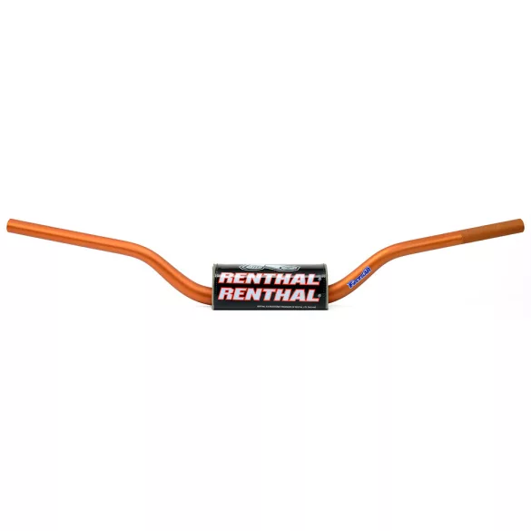 RENTHAL KORMÁNY 1,1/8 COLL (28,6MM) MX FATBAR NARANCSSÁRGA MCGRATH / SHORT PÁRNÁZOTT NARANCSSÁRGA SZÍN SZIVACCAL