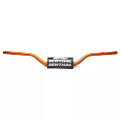   RENTHAL KORMÁNY 1,1/8 COLL (28,6MM) MX FATBAR NARANCSSÁRGA KTM MAGAS (HIGH) PÁRNÁZOTT NARANCSSÁRGA SZÍN SZIVACCAL