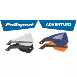   POLISPORT KIÁRUSÍTÁS KÉZVÉDŐ (LISTKI) ADVENTUR3 MODELL UNIVERZÁLIS 22/28MM-ES RÖGZÍTŐ KÉSZLETTEL, NARANCSSÁRGA SZÍNBEN