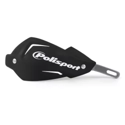   POLISPORT KÉZVÉDŐ (HANDBARY - ALUMÍNIUM MEREVÍTŐS) TOUQUET MODELL UNIVERZÁLIS 22/28MM-ES RÖGZÍTŐ KÉSZLETTEL, FEKETE SZÍNBEN