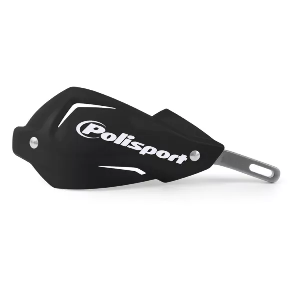 POLISPORT KÉZVÉDŐ (HANDBARY - ALUMÍNIUM MEREVÍTŐS) TOUQUET MODELL UNIVERZÁLIS 22/28MM-ES RÖGZÍTŐ KÉSZLETTEL, FEKETE SZÍNBEN