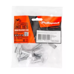   POLISPORT CSAVAR ÉS RÖGZÍTŐ KÉZVÉDŐHÖZ (KORMÁNYBA HELYEZHETŐ) - 13MM/18MM BELSŐ ÁTMÉRŐJŰ KORMÁNYOKHOZ