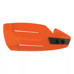   POLISPORT KIÁRUSÍTÁS KÉZVÉDŐ (LISTKI) HAMMER MODELL UNIVERZÁLIS 22/28MM-ES RÖGZÍTŐ KÉSZLETTEL, NARANCSSÁRGA SZÍNBEN