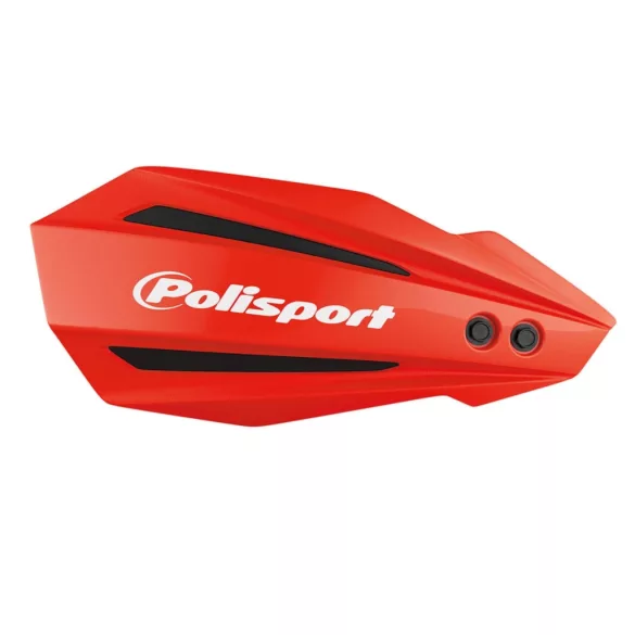 POLISPORT KÉZVÉDŐ (HANDBARY) BULLIT MODELL UNIVERZÁLIS 22/28MM-ES RÖGZÍTŐ KÉSZLETTEL BETA RR '12-22', PIROS SZÍNBEN