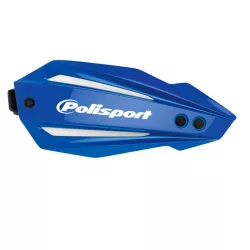   POLISPORT KÉZVÉDŐ (HANDBARY) BULLIT MODELL UNIVERZÁLIS 22/28MM-ES RÖGZÍTŐ KÉSZLETTEL KAWASAKI KX/KXF '07-22', SUZUKI RM/RMZ '04-22', YAMAHA YZ/YZF '04-07', KÉK SZÍNBEN