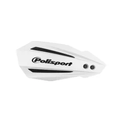   POLISPORT KÉZVÉDŐ (HANDBARY) BULLIT MODELL UNIVERZÁLIS 22/28MM-ES RÖGZÍTŐ KÉSZLETTEL HUSQVARNA TE/FE '22-23; GAS GAS EC/EC-F '21-23, FEHÉR SZÍNBEN