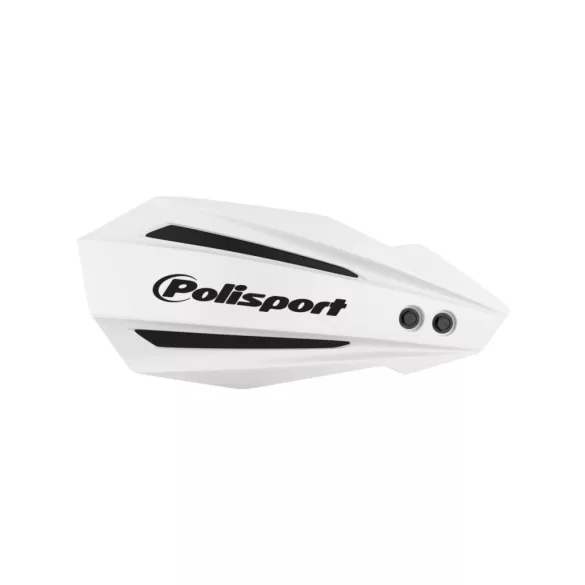 POLISPORT KÉZVÉDŐ (HANDBARY) BULLIT MODELL UNIVERZÁLIS 22/28MM-ES RÖGZÍTŐ KÉSZLETTEL HUSQVARNA TE/FE '22-23; GAS GAS EC/EC-F '21-23, FEHÉR SZÍNBEN