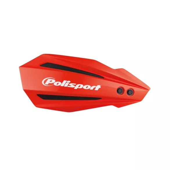 POLISPORT KÉZVÉDŐ (HANDBARY) BULLIT MODELL UNIVERZÁLIS 22/28MM-ES RÖGZÍTŐ KÉSZLETTEL HUSQVARNA TE/FE '22-23; GAS GAS EC/EC-F '21-23, PIROS SZÍNBEN