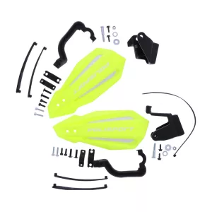 POLISPORT KIÁRUSÍTÁS KÉZVÉDŐ (HANDBARY) BULLIT MODELL UNIVERZÁLIS 22/28MM-ES RÖGZÍTŐ KÉSZLETTEL YAMAHA YZ/YZF '08-21', NEONSÁRGA SZÍNBEN