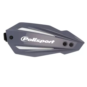 POLISPORT KÉZVÉDŐ (HANDBARY) BULLIT FULL WRAP AROUND MODELL UNIVERZÁLIS 22/28MM-ES RÖGZÍTŐ KÉSZLETTEL, SZÜRKE SZÍNBEN