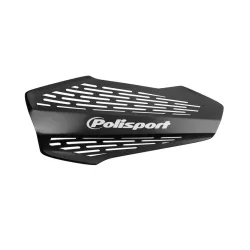   POLISPORT KÉZVÉDŐ (HANDBARY) MX FORCE MODELL UNIVERZÁLIS 22/28MM-ES RÖGZÍTŐ KÉSZLETTEL, FEKETE SZÍNBEN