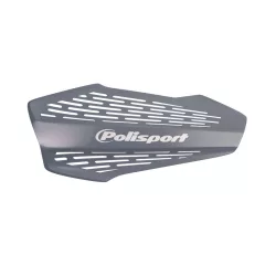   POLISPORT KÉZVÉDŐ (HANDBARY) MX FORCE MODELL UNIVERZÁLIS 22/28MM-ES RÖGZÍTŐ KÉSZLETTEL, SZÜRKE SZÍNBEN