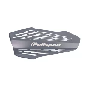 POLISPORT KÉZVÉDŐ (HANDBARY) MX FORCE MODELL UNIVERZÁLIS 22/28MM-ES RÖGZÍTŐ KÉSZLETTEL, SZÜRKE SZÍNBEN