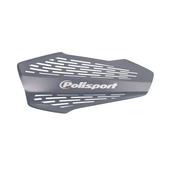 POLISPORT KÉZVÉDŐ (HANDBARY) MX FORCE MODELL UNIVERZÁLIS 22/28MM-ES RÖGZÍTŐ KÉSZLETTEL, SZÜRKE SZÍNBEN