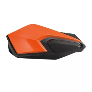 POLISPORT KÉZVÉDŐ (HANDBARY) S-DUAL MODELL UNIVERZÁLIS 22/28MM-ES RÖGZÍTŐ KÉSZLETTEL, NARANCSSÁRGA SZÍNBEN