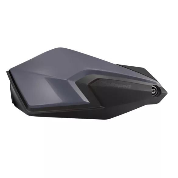 POLISPORT KÉZVÉDŐ (HANDBARY) S-DUAL MODELL UNIVERZÁLIS 22/28MM-ES RÖGZÍTŐ KÉSZLETTEL, SZÜRKE SZÍNBEN