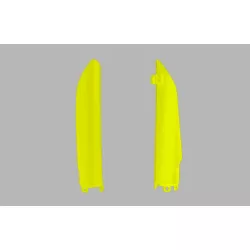   POLISPORT KIÁRUSÍTÁS TELESZKÓPVÉDŐ / LENGÉSCSILLAPÍTÓ VÉDŐ BETA RR250/300 2T '12-'18 350/400/450 4T '12-'18; X-TRAINER '15-'22 FLUO SÁRGA SZÍN (SZETT)