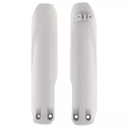   POLISPORT TELESZKÓPVÉDŐ / LENGÉSCSILLAPÍTÓ VÉDŐ BETA RR250/300 2T; 350/400/450 4T '19-'24; X-TRAINER '19-'24; RR X-PRO '25; RR RACE '25 FEHÉR SZÍN