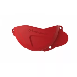   POLISPORT KIÁRUSÍTÁS KUPLUNGFEDÉL VÉDŐ (DEKLI) HONDA CRF 250R '10' '13-'17 PIROS SZÍN