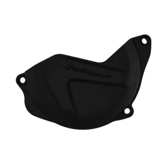   POLISPORT KUPLUNGFEDÉL VÉDŐ (DEKLI) HONDA CRF 450R '10-'16 FEKETE SZÍN