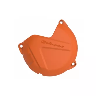   POLISPORT KIÁRUSÍTÁS KUPLUNGFEDÉL VÉDŐ KTM XCF/SXF 250/350 13-15, EXCF/XCW '13-'16 HUSQVARNA FC 250/350 14-15, FE250/350 14-16 NARANCSSÁRGA SZÍNŰ