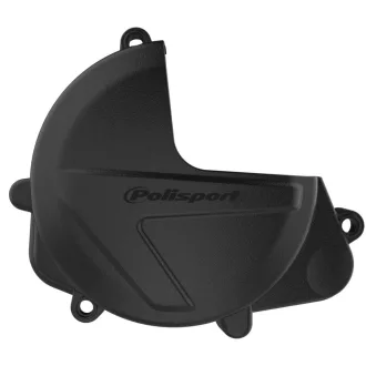   POLISPORT KUPLUNGFEDÉL VÉDŐ (DEKLI) HONDA CRF 450R '17-'25; CRF 450RX '17-'25 FEKETE SZÍN