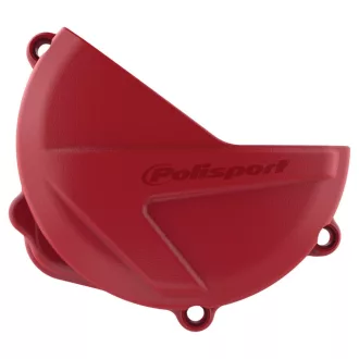   POLISPORT KIÁRUSÍTÁS KUPLUNGFEDÉL VÉDŐ (DEKLI) HONDA CRF 250R '18-'24 PIROS SZÍN