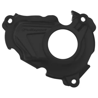   POLISPORT GYÚJTÁSFEDÉL / GENERÁTORFEDÉL VÉDŐ YAMAHA YZ 250F '19-'26; WR 250F '20-'26 FEKETE SZÍNŰ