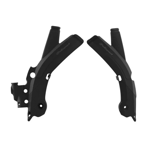 POLISPORT VÁZVÉDŐ (SZETT) SHERCO SE/SEF '17-'26 FEKETE SZÍN