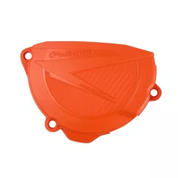   POLISPORT PROMÓCIÓ KUPLUNGFEDÉL VÉDŐ (DEKLI) KTM SXF/EXCF 250/350 '09-'12 (ÚJ MINTA) NARANCSSÁRGA SZÍN