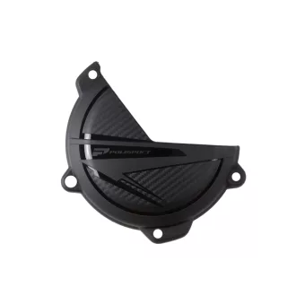   POLISPORT KUPLUNGFEDÉL VÉDŐ KTM SX 250/300 '23-'26, SX-F 250/350/450 '23-'26; EXC 250/300 '24-'26; HUSQVARNA TC/TE/TX/FX/FC 250/300/350/450 '23-'25 FEKETE SZÍNŰ