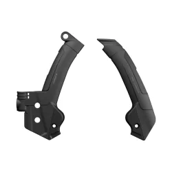   POLISPORT VÁZVÉDŐ (SZETT) HUSQVARNA FC/TC/FX/TX '23-'26; TE/FE '26 FEKETE SZÍN