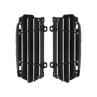   Polisport hűtőrács fekete szett KTM sx/sxf 125/150/200/250/350/450 '23 - '26; exc/exc - f 125/200/250/300/350/450 '24 - '26; Husqvarna te/fe '24 - '26; gas gas mc/mc - f/ec/ec - f/ew - f/ex/ex - f '24 - '26