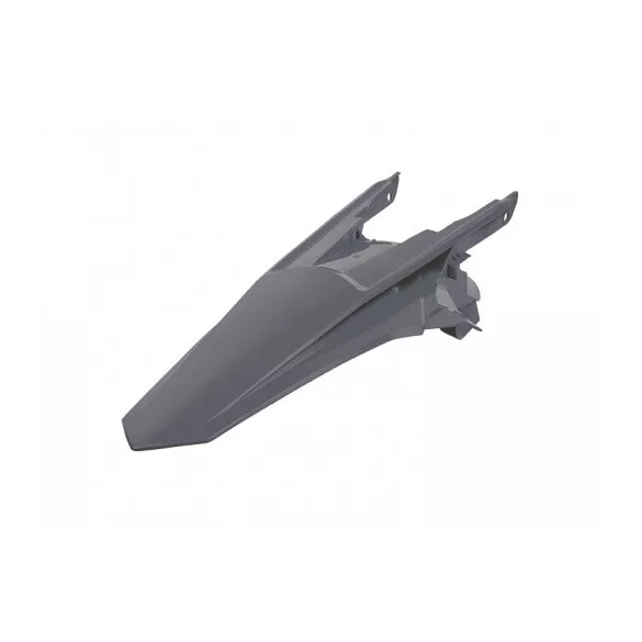 POLISPORT HÁTSÓ SÁRVÉDŐ (OLDALIDOMOK NÉLKÜL) KTM SX 125/150; SXF 250/350/450; XCF 250/350/450 16-18 FLUO NARANCSSÁRGA (RÖGZÍTŐ TÜSKÉK NÉLKÜL)