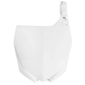 POLISPORT RAJTSZÁMTÁBLA (PLASTRON) YAMAHA YZ 65 '19-'25; YZ 85 '15-'25 FEHÉR SZÍN