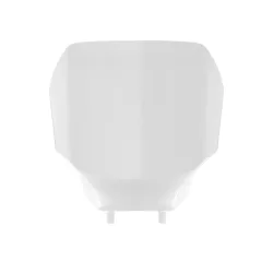   POLISPORT RAJTSZÁMTÁBLA (PLASTRON) YAMAHA YZ 250F '24-'25; YZ 450F '23-'25 FEHÉR SZÍN