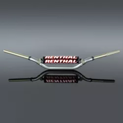   RENTHAL KORMÁNY 1,1/8 COLL (28,6MM) MX TWINWALL 921 TITÁN YAMAHA YZ/YZF +06 PÁRNÁZOTT TITÁN SZÍN SZIVACCAL