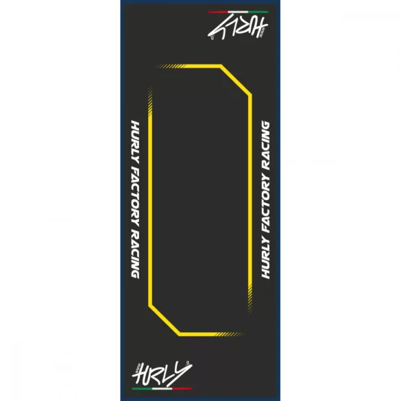 Hurly Factory Pit Mat motor alá szőnyeg, hat színben 80X200