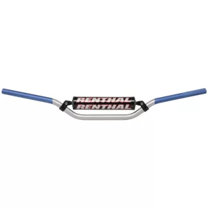 Renthal MX kormány (22mm), ezüst/kék, RC modell, ezüst/kék szivaccsal