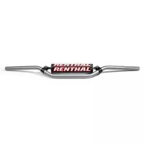 Renthal MX kormány (22mm), titánszürke, RC modell, titánszürke szivaccsal