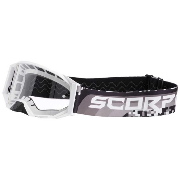 Scorpion exo E24 fekete-fehér szemüveg