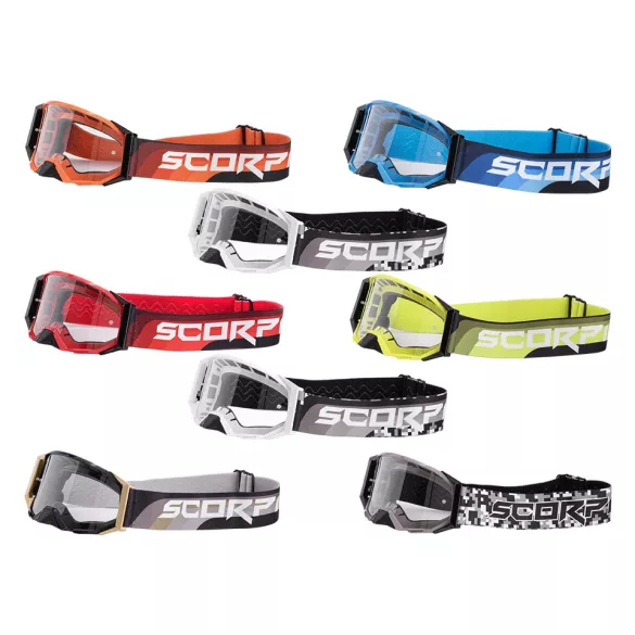 Scorpion exo E24 fekete-fehér szemüveg