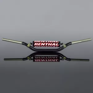 RENTHAL KORMÁNY 1,1/8 COLL (28,6MM) MX TWINWALL 990 FEKETE YAMAHA YZ '07-'23 / YZF '07-'17 PÁRNÁZOTT FEKETE SZÍN SZIVACCAL