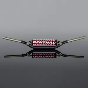 RENTHAL KORMÁNY 1,1/8 COLL (28,6MM) MX TWINWALL 991 FEKETE KTM SX/SX-F '09-'12; SUZUKI RM / RMZ '06-'13; YAMAHA YZF '18-'21 PÁRNÁZOTT FEKETE SZÍN SZIVACCAL