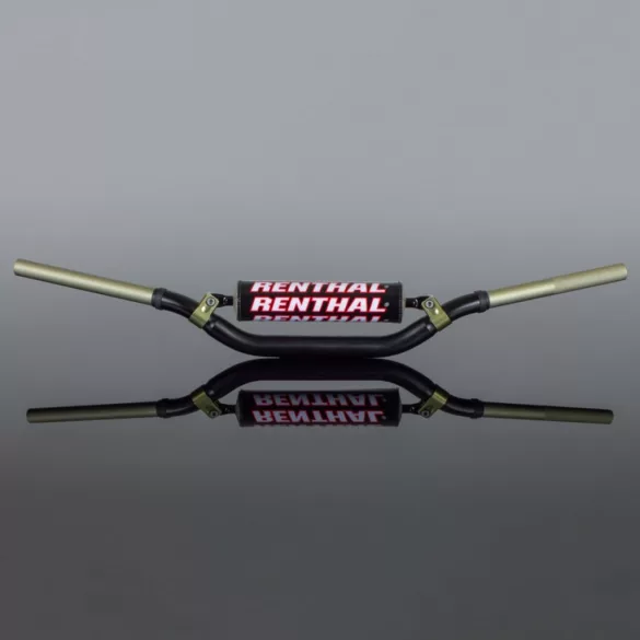 RENTHAL KORMÁNY 1,1/8 COLL (28,6MM) MX TWINWALL 993 FEKETE KTM SX85 '13-; HUSQVARNA TC85 '13- PÁRNÁZOTT FEKETE SZÍN SZIVACCAL